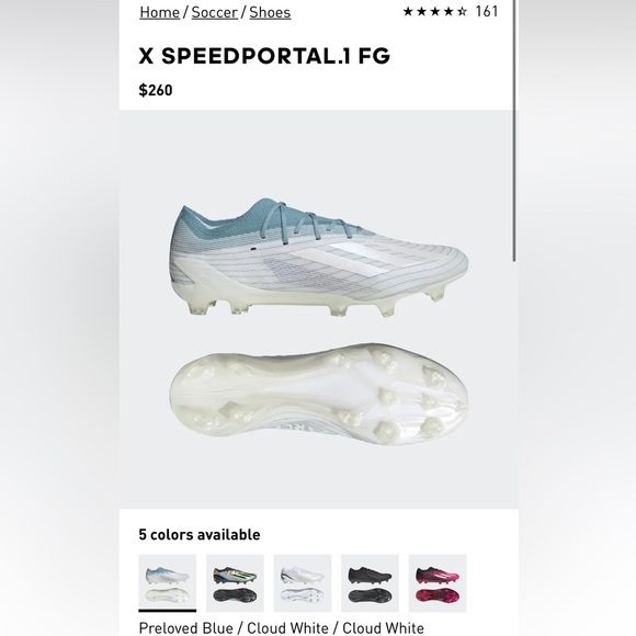 X SPEEDPORTAL.FG SOCCER CLEATS NEW WITH TAGS. - Picture 6 of 6